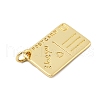 Brass Pendants KK-H206-02C-G-2
