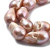 Natural Nucleated Pearl Beads Strands PEAR-B004-15F-01D-3