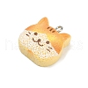 Opaque Resin Pendants RESI-Q020-05B-2