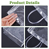 Transparent PVC Gift Bags with Handle CON-WH0088-69-4