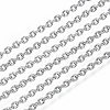 Tarnish Resistant 304 Stainless Steel Chains CHS-S001-12A-P-1