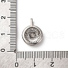 Brass Micro Pave Cubic Zirconia Pendants KK-Q070-01D-P-3