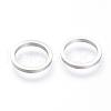 Tarnish Resistant 304 Stainless Steel Linking Rings STAS-S064-14-1