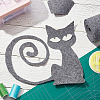 Polyester Felt Sticker DIY-WH0223-18D-7