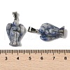 Natural Blue Spot Jasper Pendants G-B127-10P-02-4