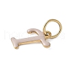 304 Stainless Steel Enamel Charms STAS-G353-01G-T-2