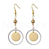 Brass Earrings for Women EJEW-JE05767-1