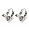 316 Surgical Stainless Steel Hoop Earrings EJEW-D096-14J-AS-1