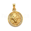 304 Stainless Steel Pendants STAS-B086-02G-1