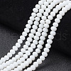 Opaque Solid Color Glass Beads Strands EGLA-A034-P2mm-D01-1