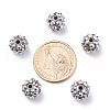 Chunky Resin Rhinestone Beads RESI-M019-27-3