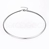 Non-Tarnish 304 Stainless Steel Chain Necklaces NJEW-I205-02P-4MM-1