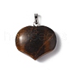 Natural Tiger Eye Pendants G-G956-D04-2