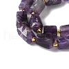 Natural Amethyst Beads Strands G-N327-06-41-3