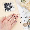  360Pcs 6 Styles 2-Hole Opaque Glass Seed Beads SEED-NB0002-13-3
