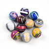 Opaque Resin Beads RESI-N042-16mm-14-1