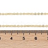 Brass Cable Chain Necklaces for Women NJEW-G084-19G-2