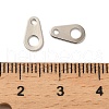 Brass Chain Extender Connectors KK-R211-12P-3