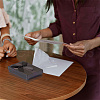 Rectangle Paper Jewelry Gift Boxes with Bowknot CON-TAC0010-89D-18