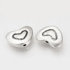 Tibetan Style Alloy Beads TIBEB-Q068-21AS-RS-2