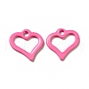 Spray Painted 201 Stainless Steel Charms STAS-G304-14-2