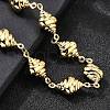 304 Stainless Steel Link Bracelets for Women BJEW-P354-04C-G-2