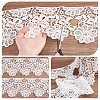 15 Yards Cotton Embroidery Flower Lace Ribbon OCOR-WH0086-91B-3