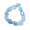 Natural Quartz Imitation Aquamarine Beads Strands G-P528-L09-01-3