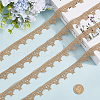 Star Polyester Lace Trim Ribbon OCOR-WH20003-12A-3
