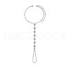 SHEGRACE Brass Toe Ring Anklets JA107A-1