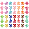  280Pcs 14 Colors Opaque Acrylic Beads MACR-TA0001-39-2