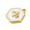 304 Stainless Steel Pendants STAS-V004-09G-03-2