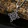 Viking Knot 304 Stainless Steel Pendant Necklaces for Men FS-WG73CD6-01-2