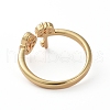 Adjustable Brass Finger Rings RJEW-G096-41G-3