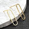 Brass Stud Earrings X-KK-T038-484B-1