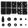   5 Style ABS Plastic Imitation Pearl Beads KY-PH0001-66-1