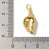 Rack Plating Brass Micro Pave Cubic Zirconia Pendants KK-U027-09-04G-3