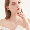 Beebeecraft 1Pc 925 Sterling Silver Rope Chain Necklaces NJEW-BBC0001-16P-01-5