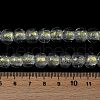 Handmade Foil Lampwork Beads Strands FOIL-K003-04K-4