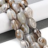 Natural Eye Agate Beads Strands G-NH0019-D02-02-4