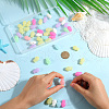 SUNNYCLUE 60Pcs Opaque Acrylic Beads FIND-SC0012-60-3
