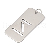 304 Stainless Steel Pendants STAS-M115-01P-Z-2