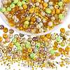 2 Bag Glass Round Beads Set JX547F-1