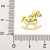 201 Stainless Steel Charms STAS-Q015-12G-3