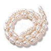 Natural Cultured Freshwater Pearl Beads Strands PEAR-L033-76-3