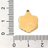 Ion Plating(IP) 304 Stainless Steel Pendants STAS-Q301-31G-3