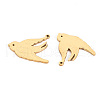 304 Stainless Steel Pendants STAS-S116-189G-2