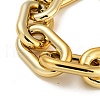 Chunky Aluminum Cable Chain Necklaces for Women NJEW-K261-01A-G-3