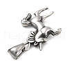 304 Stainless Steel Pendants STAS-V008-15AS-2