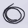 Opaque Solid Color Glass Bead Strands X-GLAA-F076-A14-2